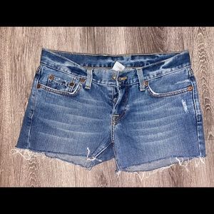 2 FOR $25 SALE lucky Brand denim shorts